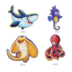 Carte educativa 2 in 1, Puzzle magnetic si Desen pe Puncte, 2 ani+, Dinozauri 001