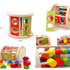 Cub sortator de forme geometrice, 3 ani 01