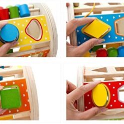 Cub sortator de forme geometrice, 3 ani 01