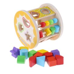 Cub sortator de forme geometrice, 3 ani 01