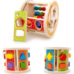 Cub sortator de forme geometrice, 3 ani 01