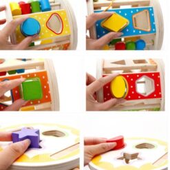 Cub sortator de forme geometrice, 3 ani 01