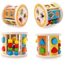 Cub sortator de forme geometrice, 3 ani 01