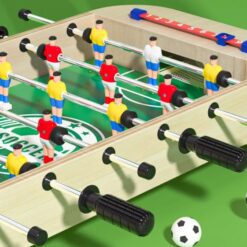 Joc de masa din lemn-Fotbal, set 4 in 1, 52x25 cm 01