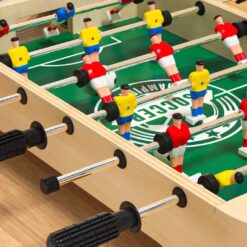 Joc de masa din lemn-Fotbal, set 4 in 1, 52x25 cm 01