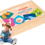 Joc de memorie din lemn cu animale, 30 piese, 3 ani+