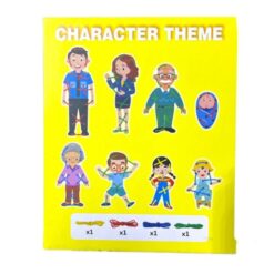 Joc de snuruit, Exersarea abilitatilor motorii fine, Membrii familiei, 3 ani 09