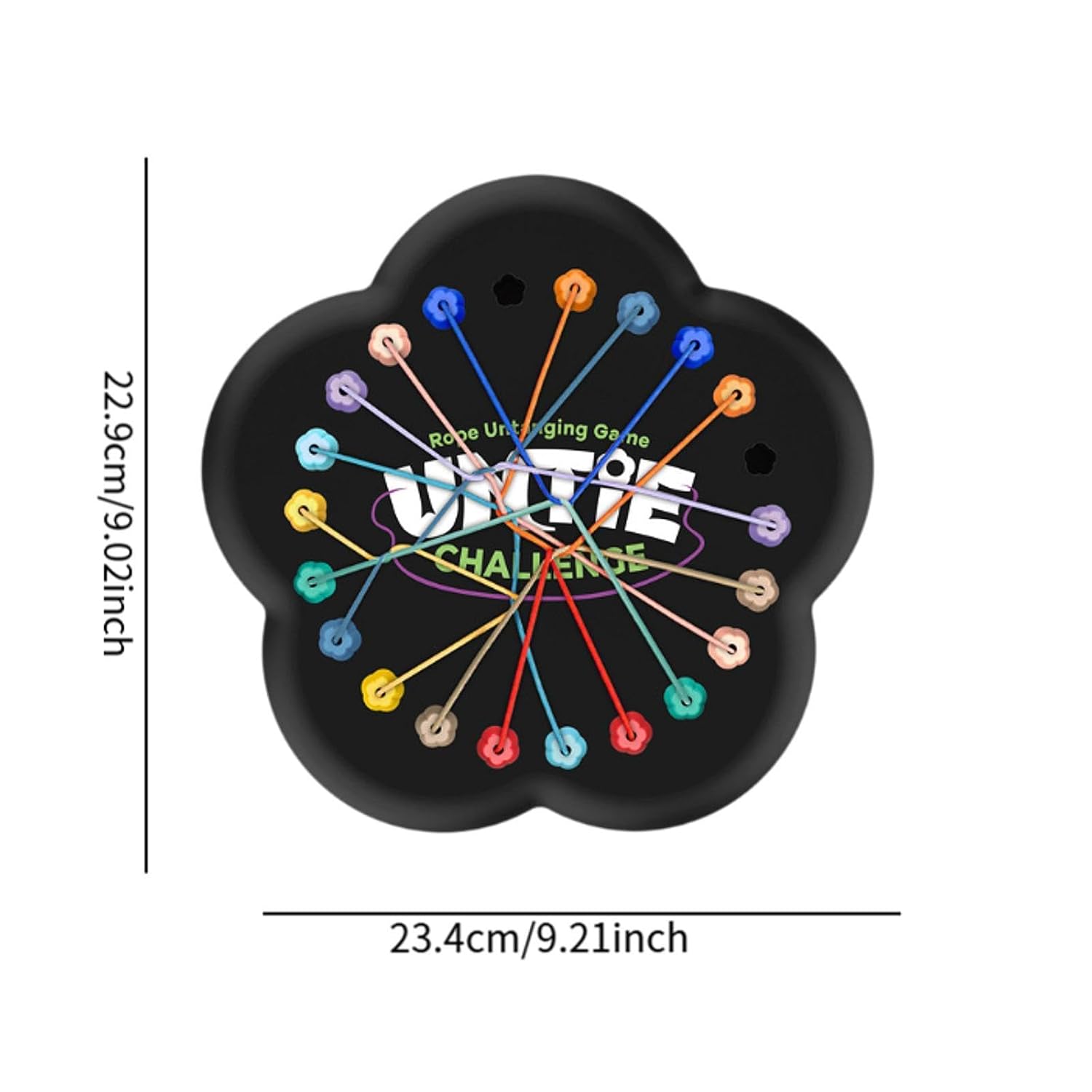 Joc educativ și de logică pentru copii și adulți, Dezleagă firele, 4 ani+