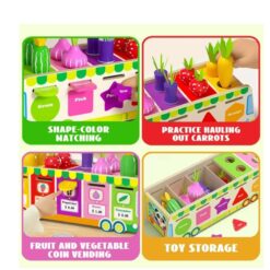 Joc multifunctional de tip Montessori, 3 ani 01