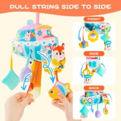 Joc senzorial pentru pătuț, cărucior și landou, 0 luni+ 01