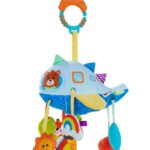 Joc senzorial pentru pătuț, cărucior și landou, Avion, 0 luni+