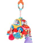 Joc senzorial pentru pătuț, cărucior și landou,Masinuta, 0 luni+