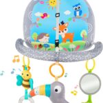 Jucarie bebe, pentru masina, 3 luni+, Albastru, Sozzy