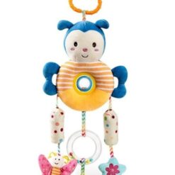 Jucarie bebe, pentru pat si carut, 0 luni+, Albastru