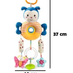 Jucarie bebe, pentru pat si carut, 0 luni+, Albastru