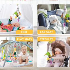 Jucarie bebe, pentru pat si carut, 0 luni+, Porumb 01