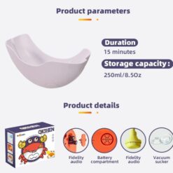 Jucarie de baie, Crab de facut baloane de sapun 01