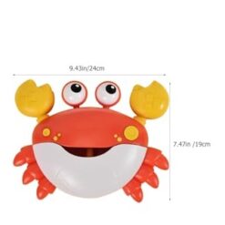 Jucarie de baie, Crab de facut baloane de sapun 01
