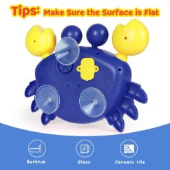 Jucarie de baie, Crab de facut baloane de sapun, Albastru 01