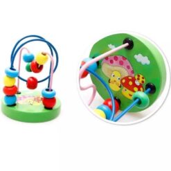 Jucarie educativa pentru bebelusi, cu labirint de margele, 18 LUNI+