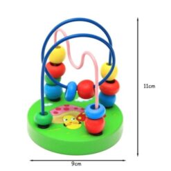 Jucarie educativa pentru bebelusi, cu labirint de margele, 18 LUNI+