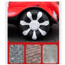 Masinuta electica, cu sunete, lumini si telecomanda, 1-4 ani, ROSU 01