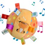 Minge moale si senzoriala pentru bebelusi, 15 cm, Material textil