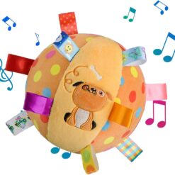 Minge moale si senzoriala pentru bebelusi, 15 cm, Material textil 01