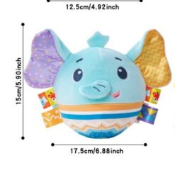 Minge moale si senzoriala pentru bebelusi, cu vibratii 15 cm 01