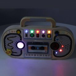 Mini Busy Board cu activitati, Radio, 3 ani + 01