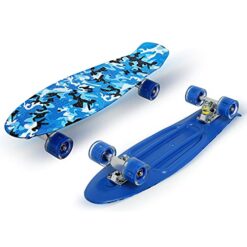 Penny board copii, Albastru, 61 CM