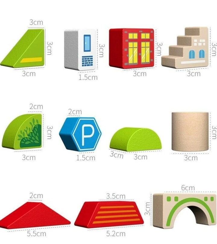 Set 120 de cuburi in galetusa cu sortator de forme geometrice, Alfabet si Orasel 01