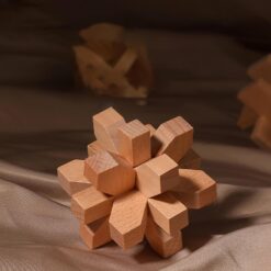 Set 9 jocuri logice din lemn - Incuietori Lu Ban, 3 ani+