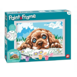 Set creativ, Pictura pe numere, Catelus, 9 ani+