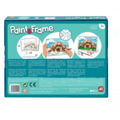 Set creativ, Pictura pe numere, Catelus, 9 ani+