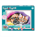 Set creativ, Pictura pe numere, Prieteni dragalasi, 7 ani+