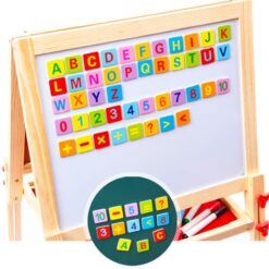 Tabla din lemn magnetica, cu 2 suprafete, Ajunstabila, 150 cm 01