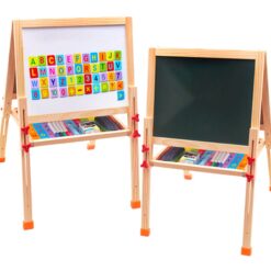 Tabla din lemn magnetica, cu 2 suprafete, Ajustabila, 150 cm