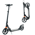 Trotineta pliabila, reglabila cu roti mari din silicon, 90 cm