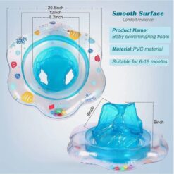 Colac bebelusi tip scaunel, 6-36 luni, albastru