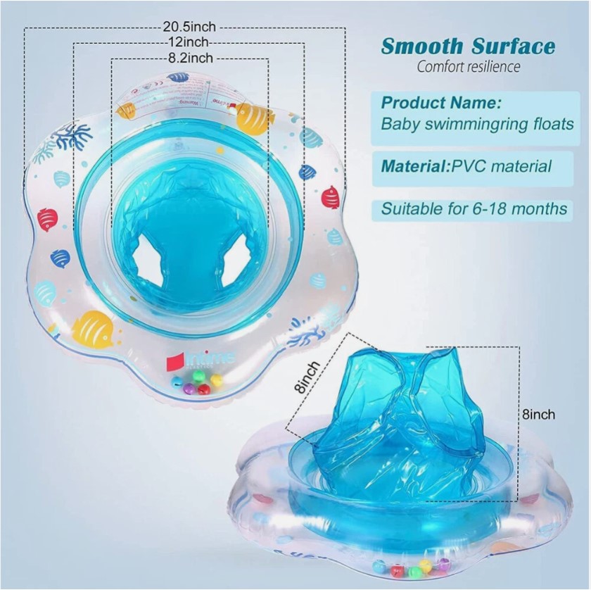 Colac bebelusi tip scaunel, 6-36 luni, albastru