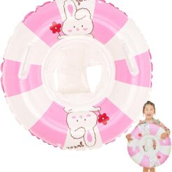 Colac cu chilotel si manere, 1-5 ani, Iepuras Roz 01