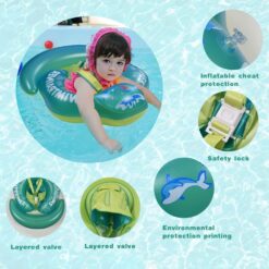 Colac multifunctional cu parasolar si centuri, 6 luni-3 ani 01