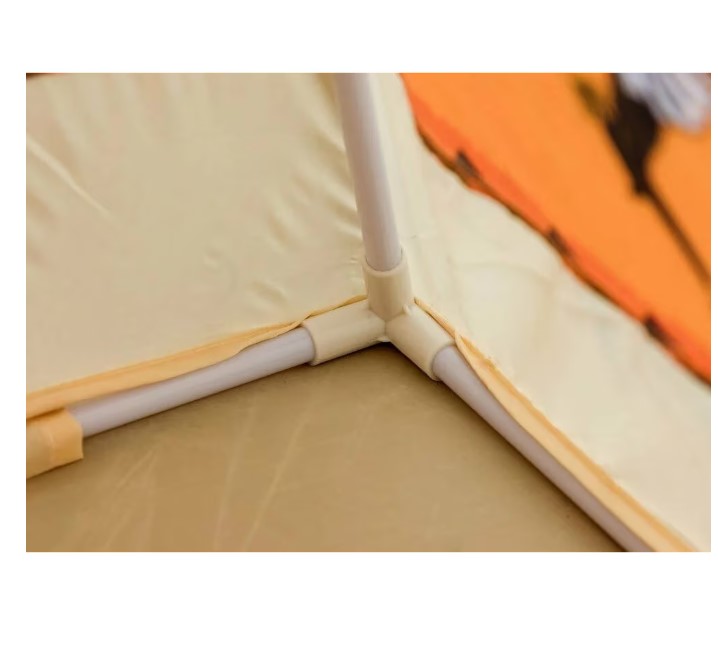 Cort indian pentru copii, cu 60 bile colorate 01