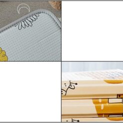 Covor pliabil de joaca, termoizolant cu doua fete 200 x 180 cm , Stelute