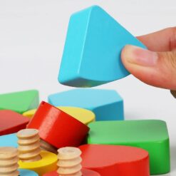 Cub multifunctional cu 5 activitati de tip Montessori, 3 ani+ 01