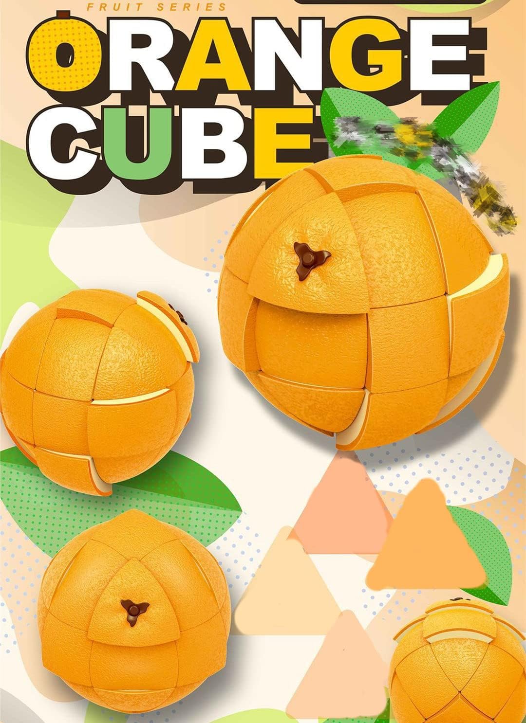 Joc educativ, Cub Rubik, 3 ani+, Portocala 03