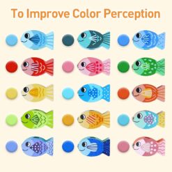 Joc logaritmic, 2 in 1 activitati, 3 ani