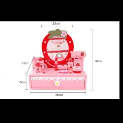 Jucarie educativa din lemn, Masuta de machiaj, 3ani 05