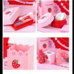 Jucarie educativa din lemn, Masuta de machiaj, 3ani 05